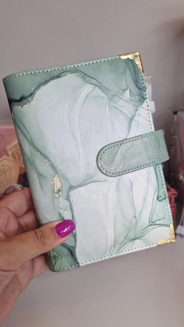 Classeur A6 avec 6 enveloppes zip