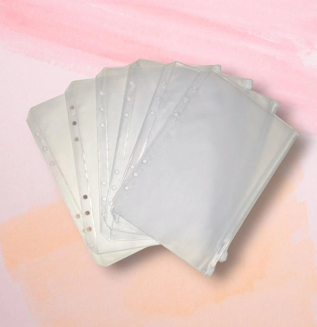 Enveloppes zip A5 VIERGE "lot de 6"
