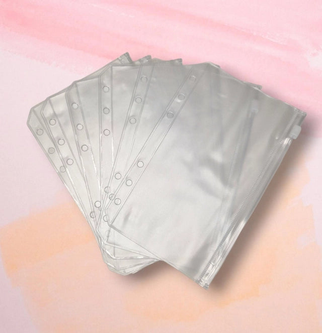 Enveloppes zip A6 VIERGE "lot de 6"