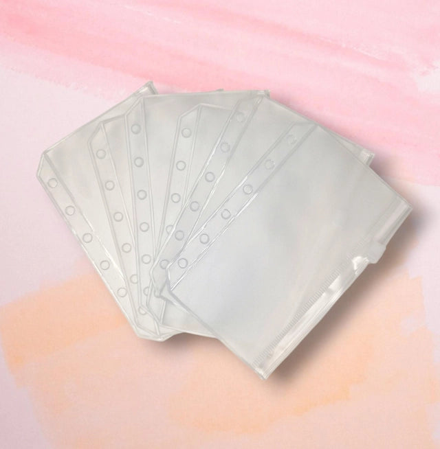 Enveloppes zip A7 VIERGE "lot de 6"