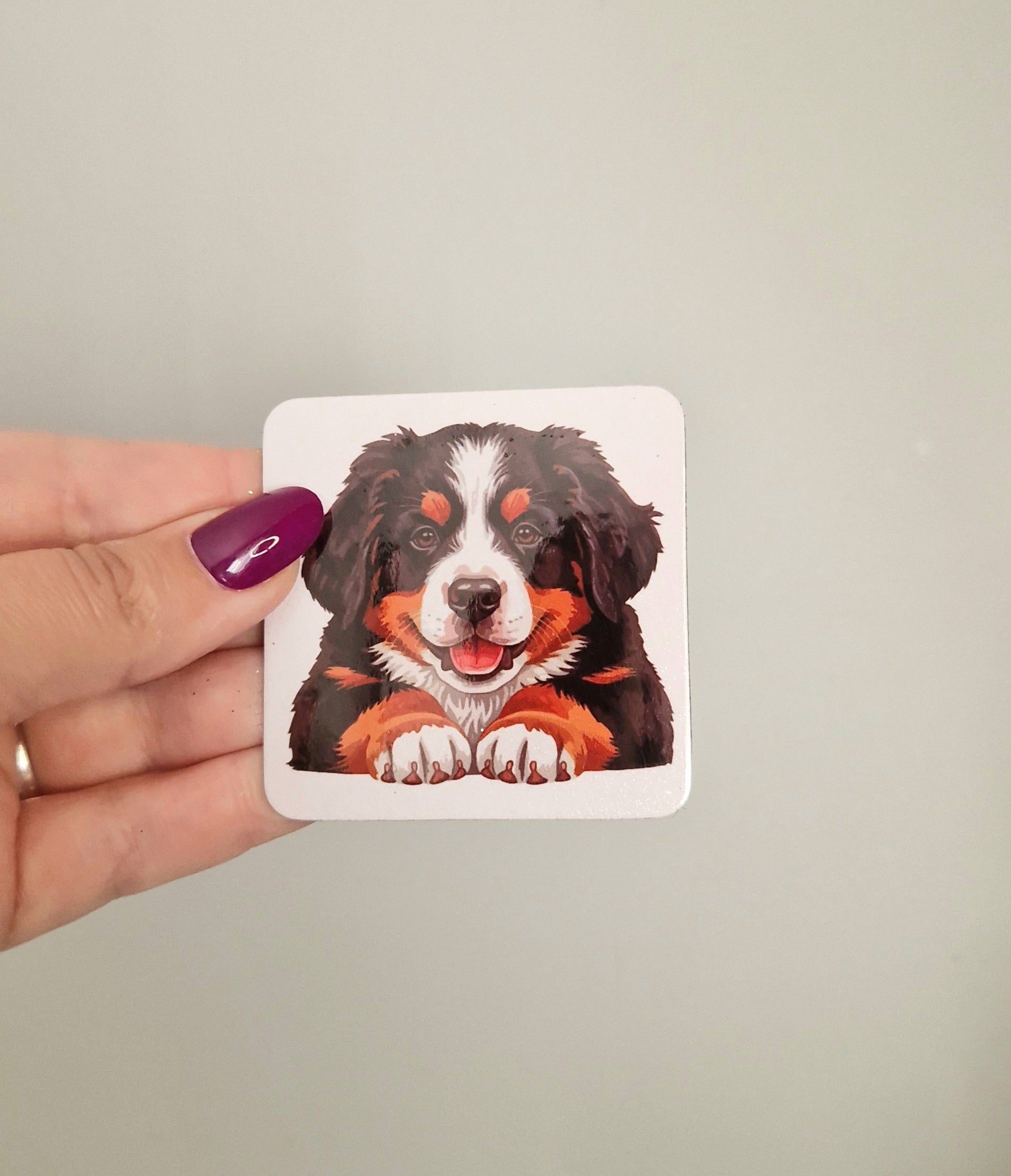 Magnet fait main "Chien"