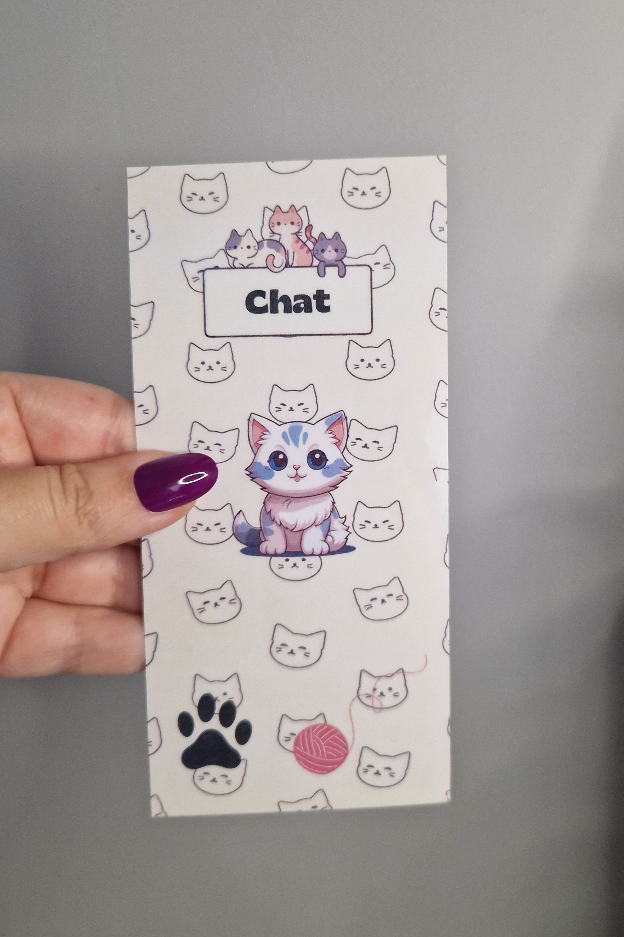 Page de garde "Chat"