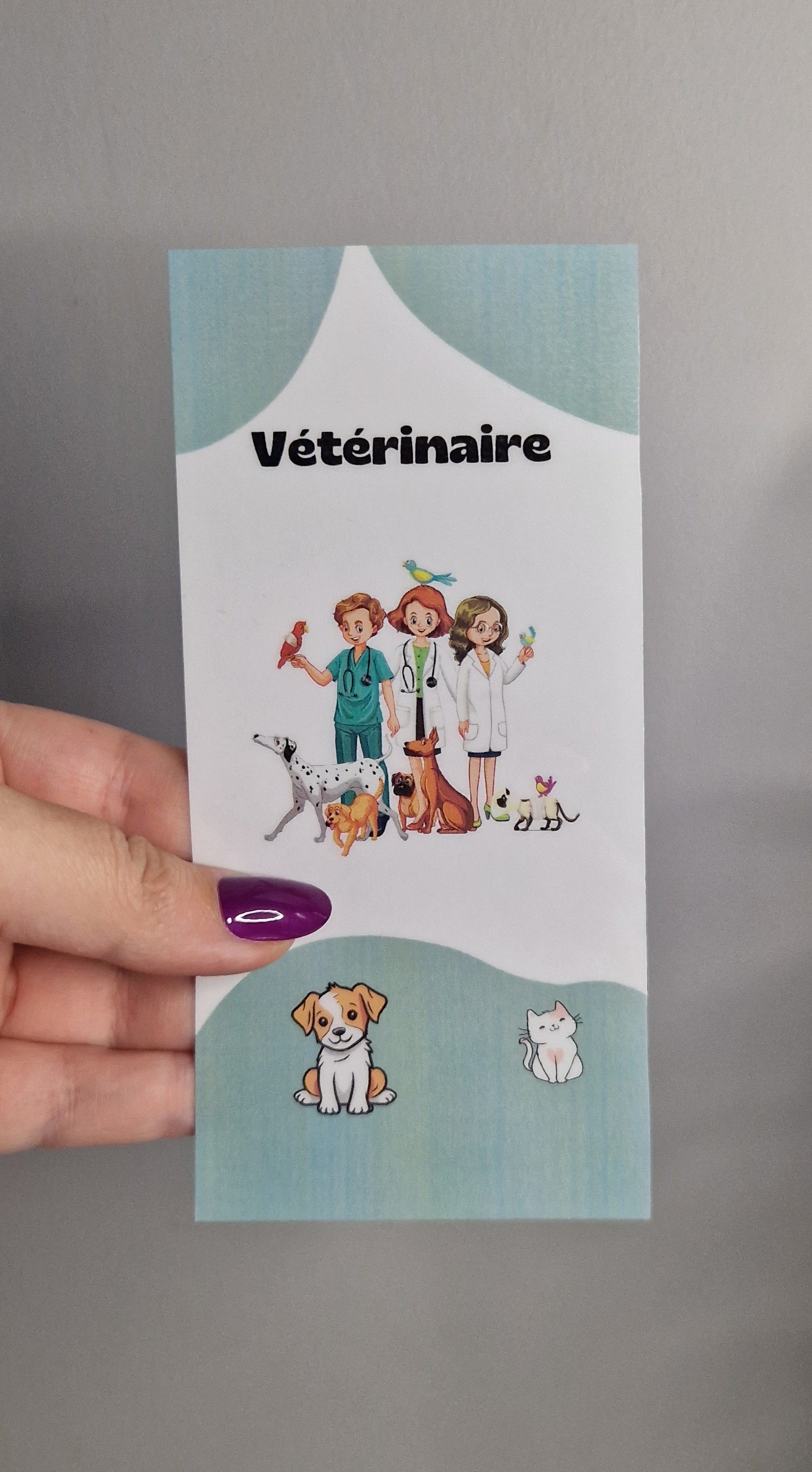 Page de garde "Vétérinaire"