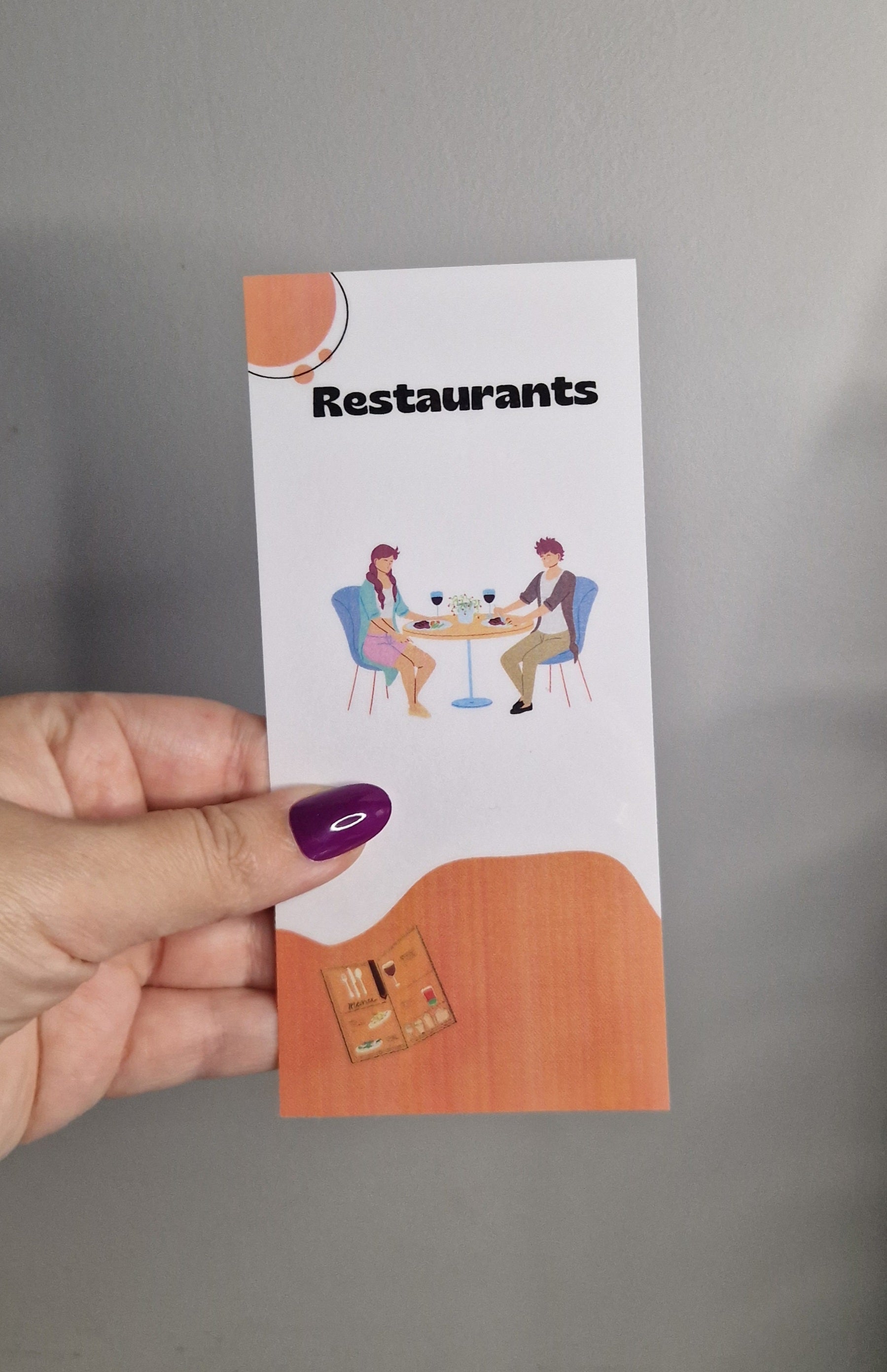 Page de garde "Restaurants"