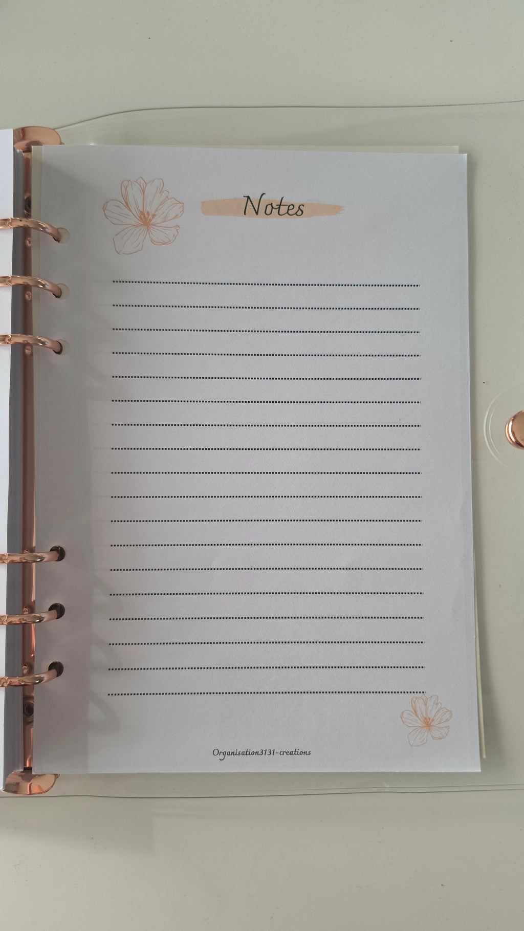 Planner d'organisation