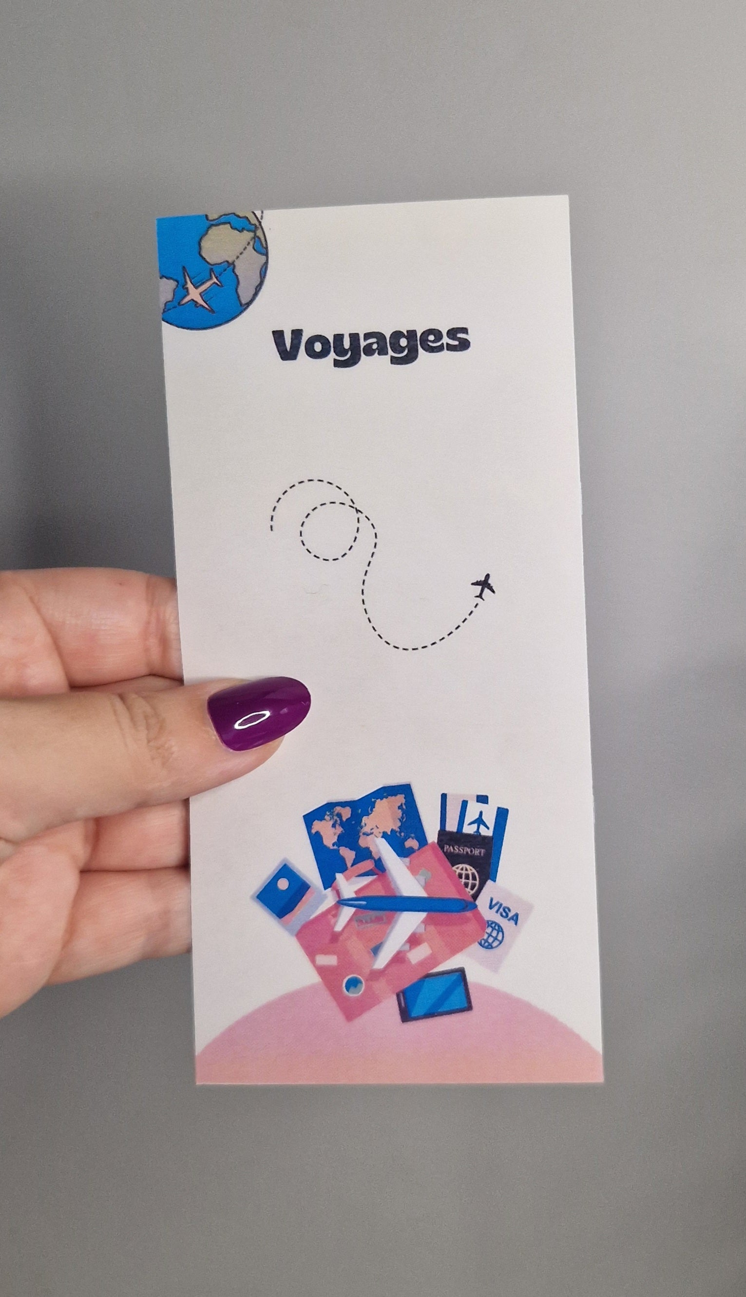 Page de garde "Voyages"