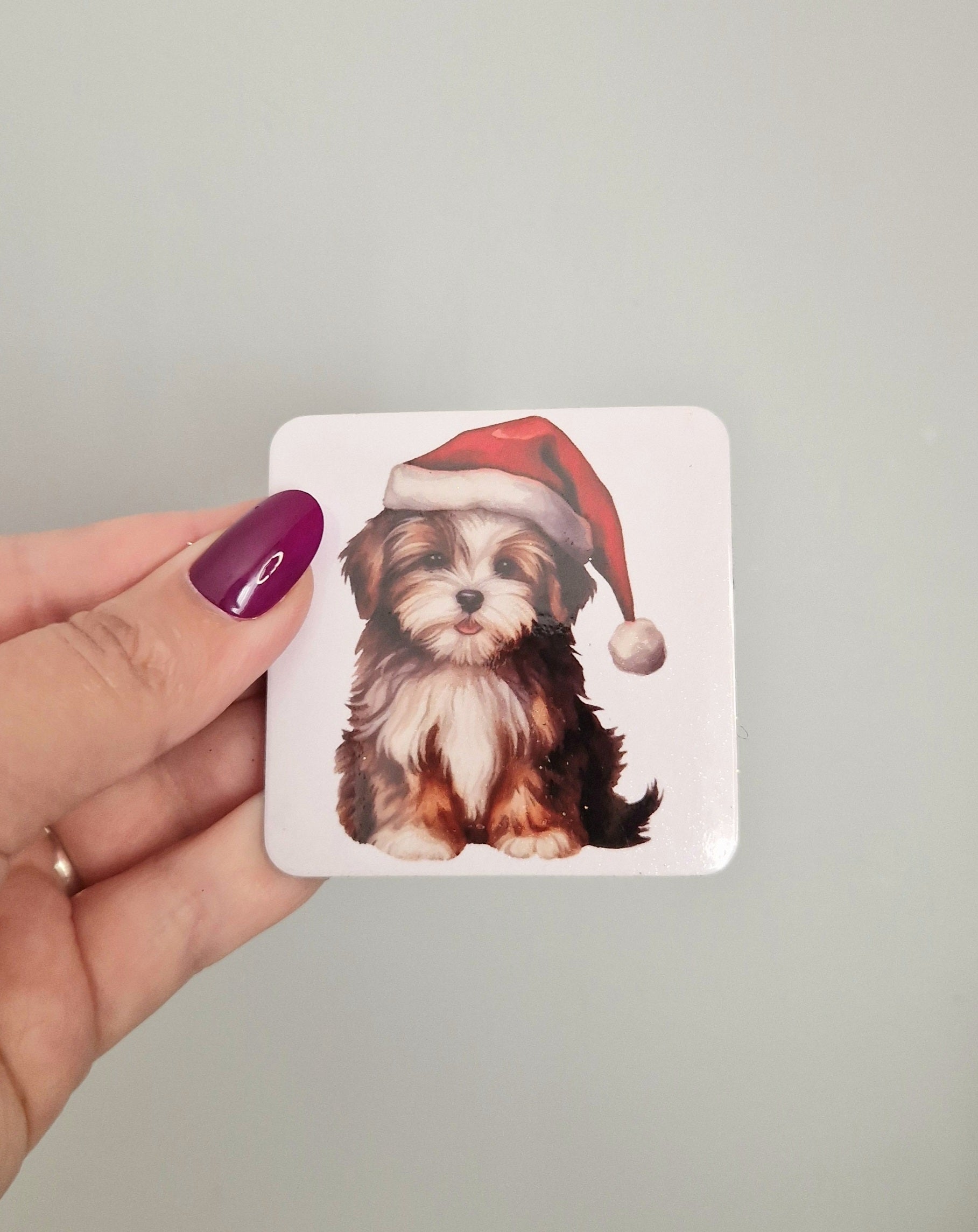 Magnet fait main "Chien"