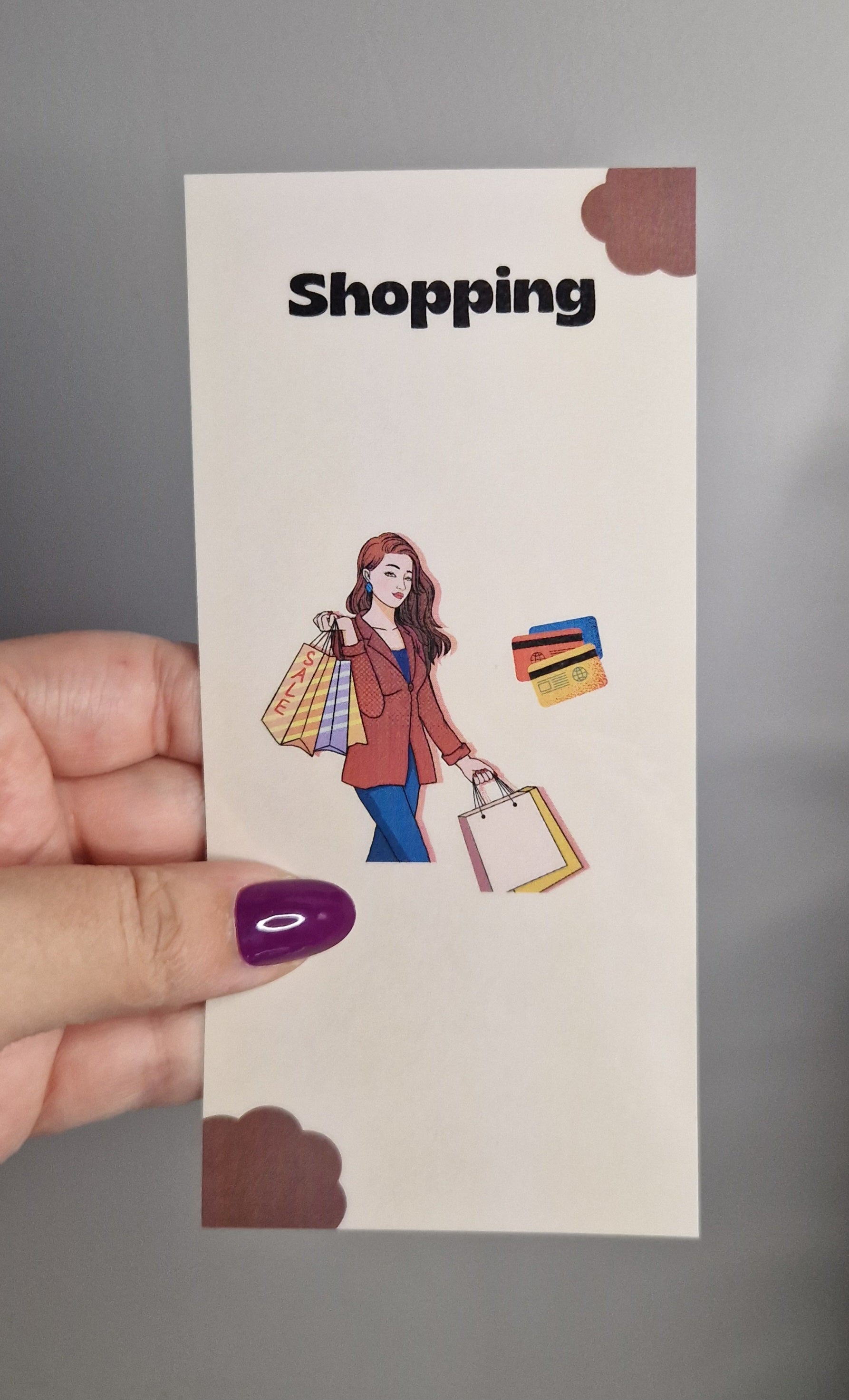 Page de garde "Shopping"