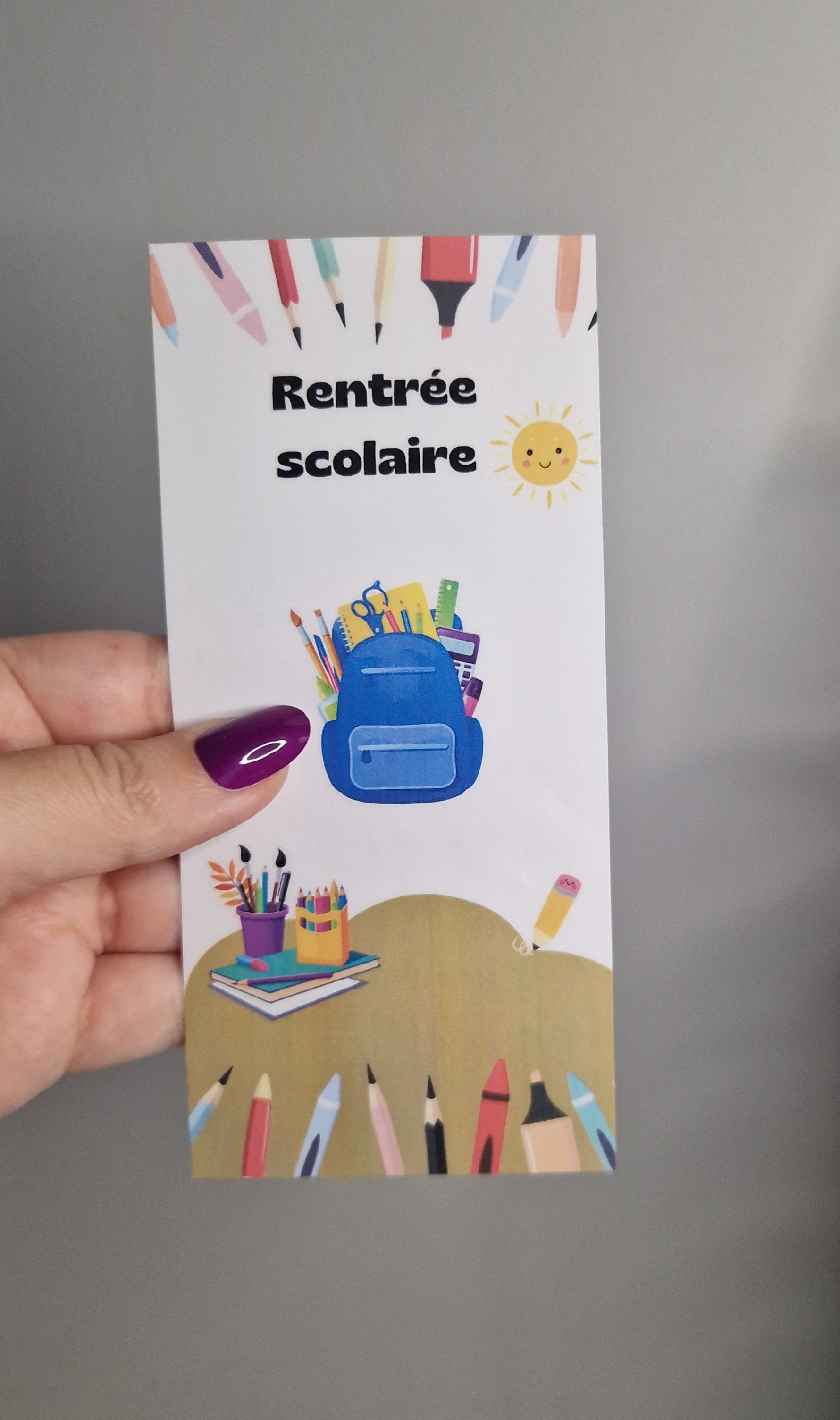 Page de garde "Rentrée scolaire"