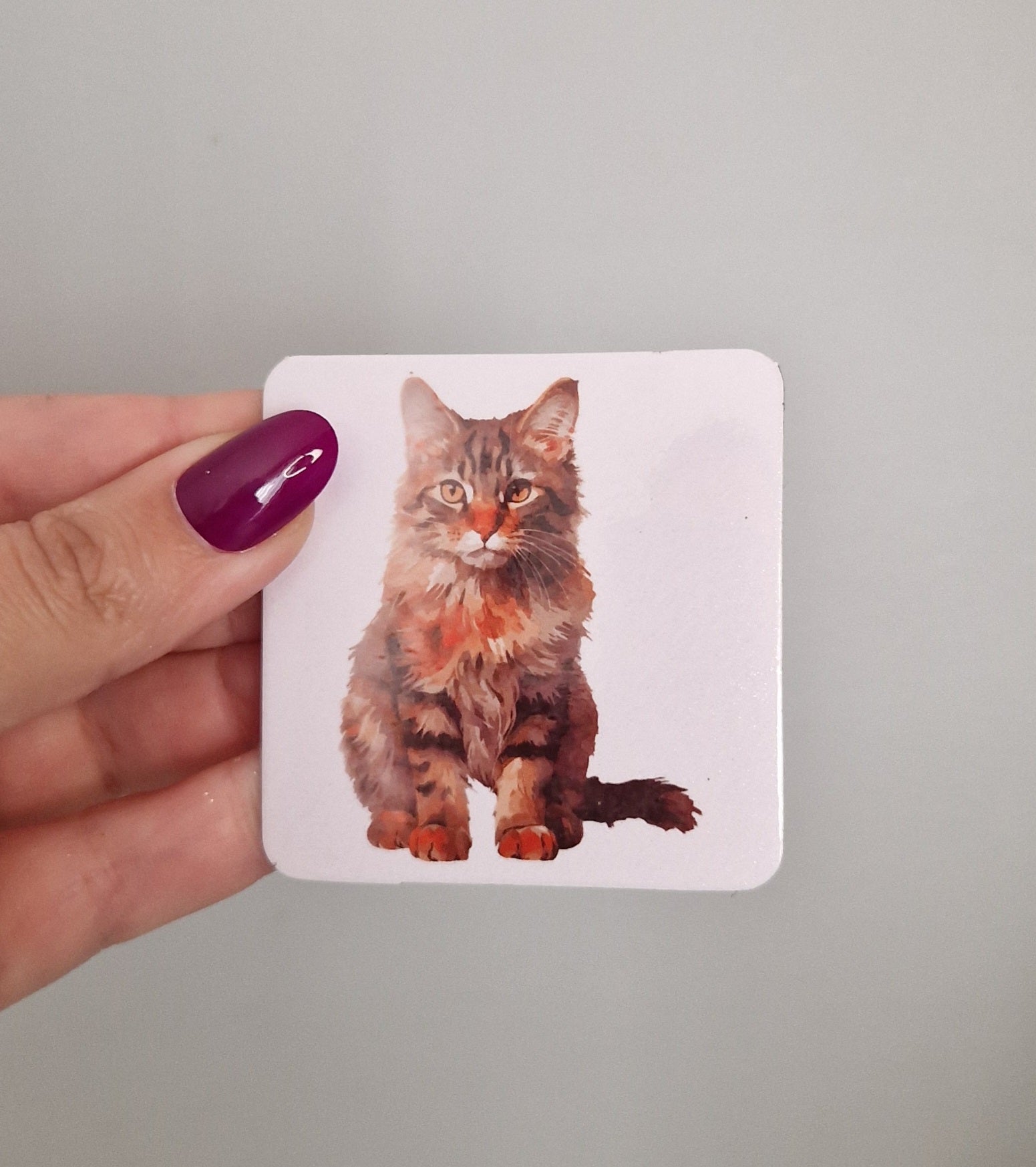 Magnet fait main "Chat"