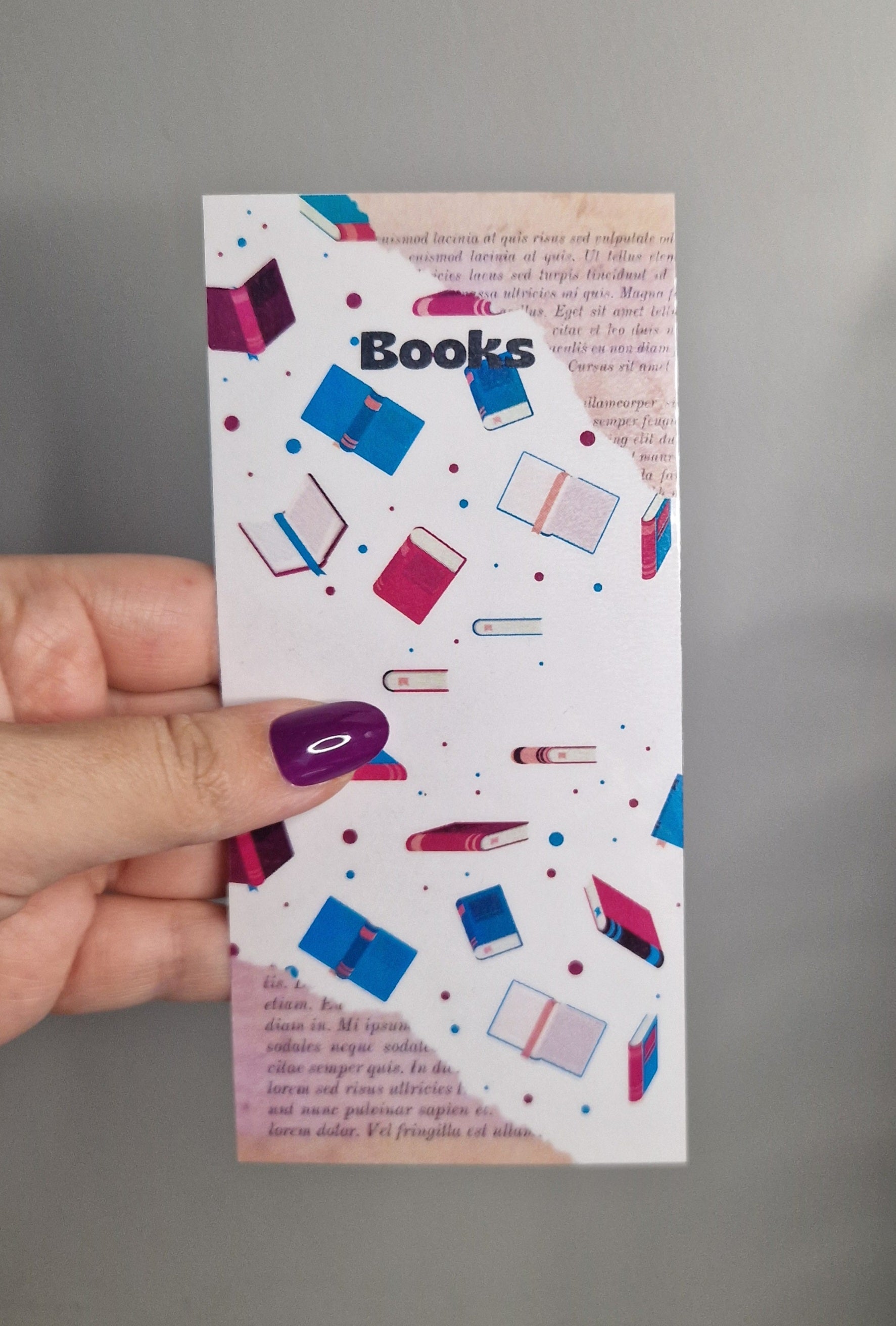 Page de garde "Books"