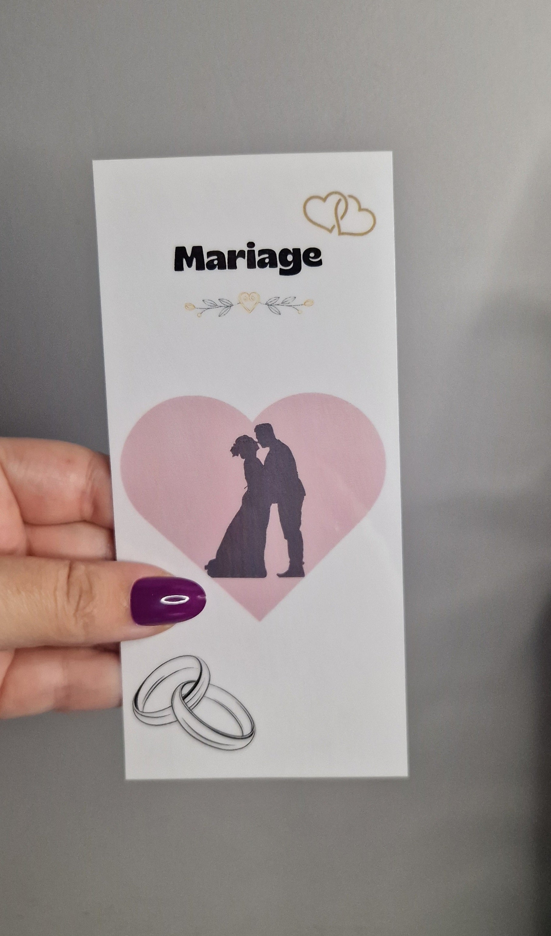 Page de garde "Mariage"
