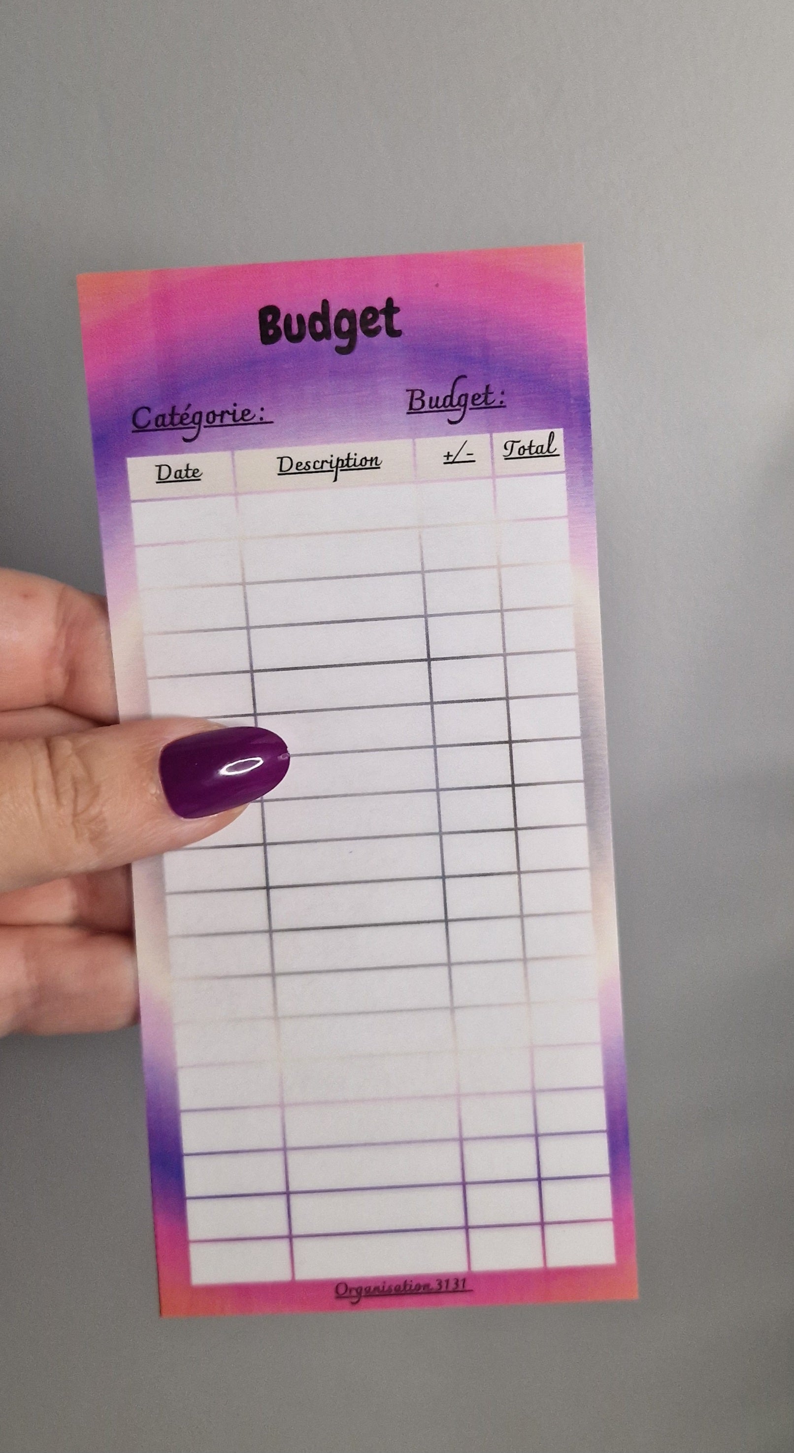 Suivi Budget