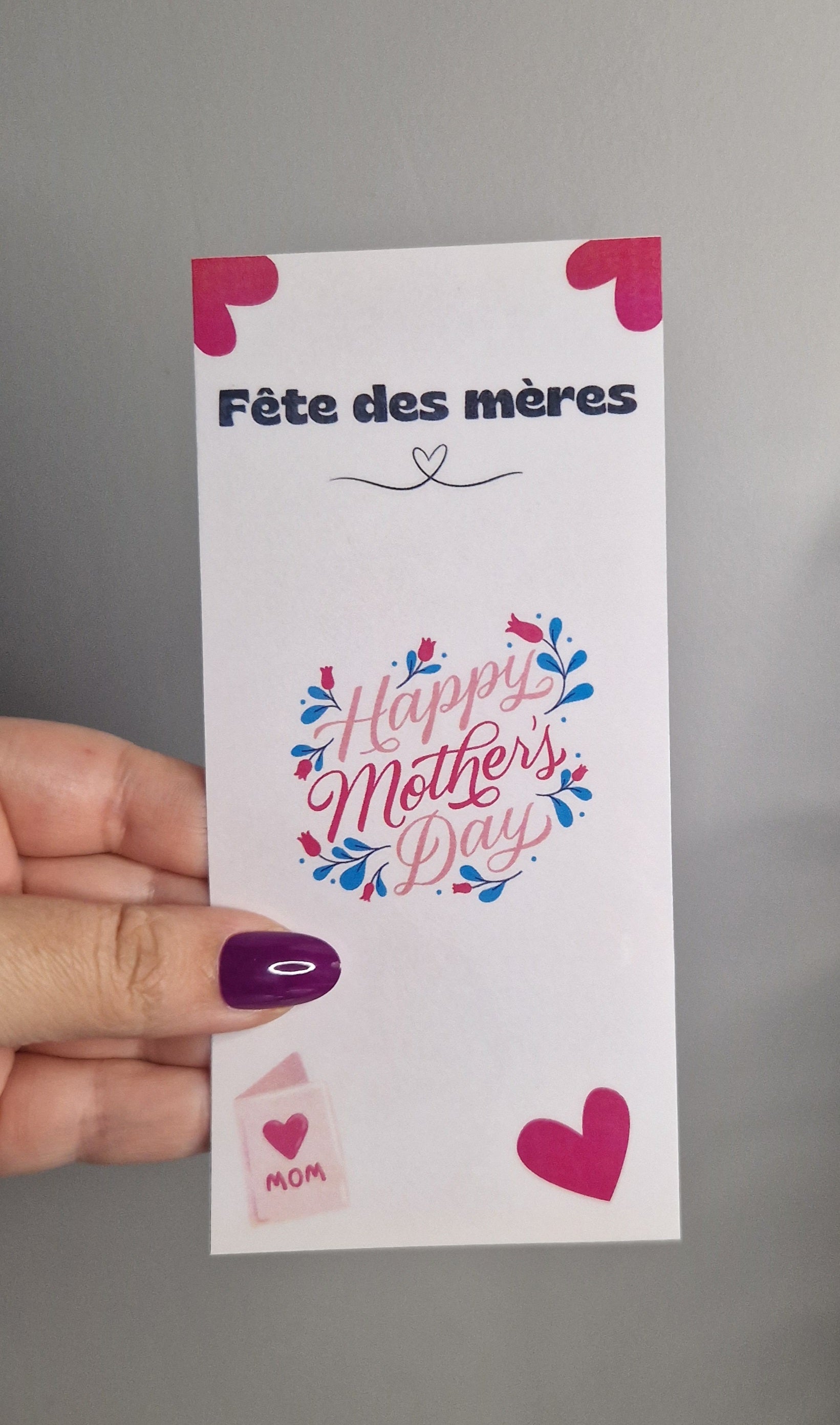 Page de garde "Fête des mères"