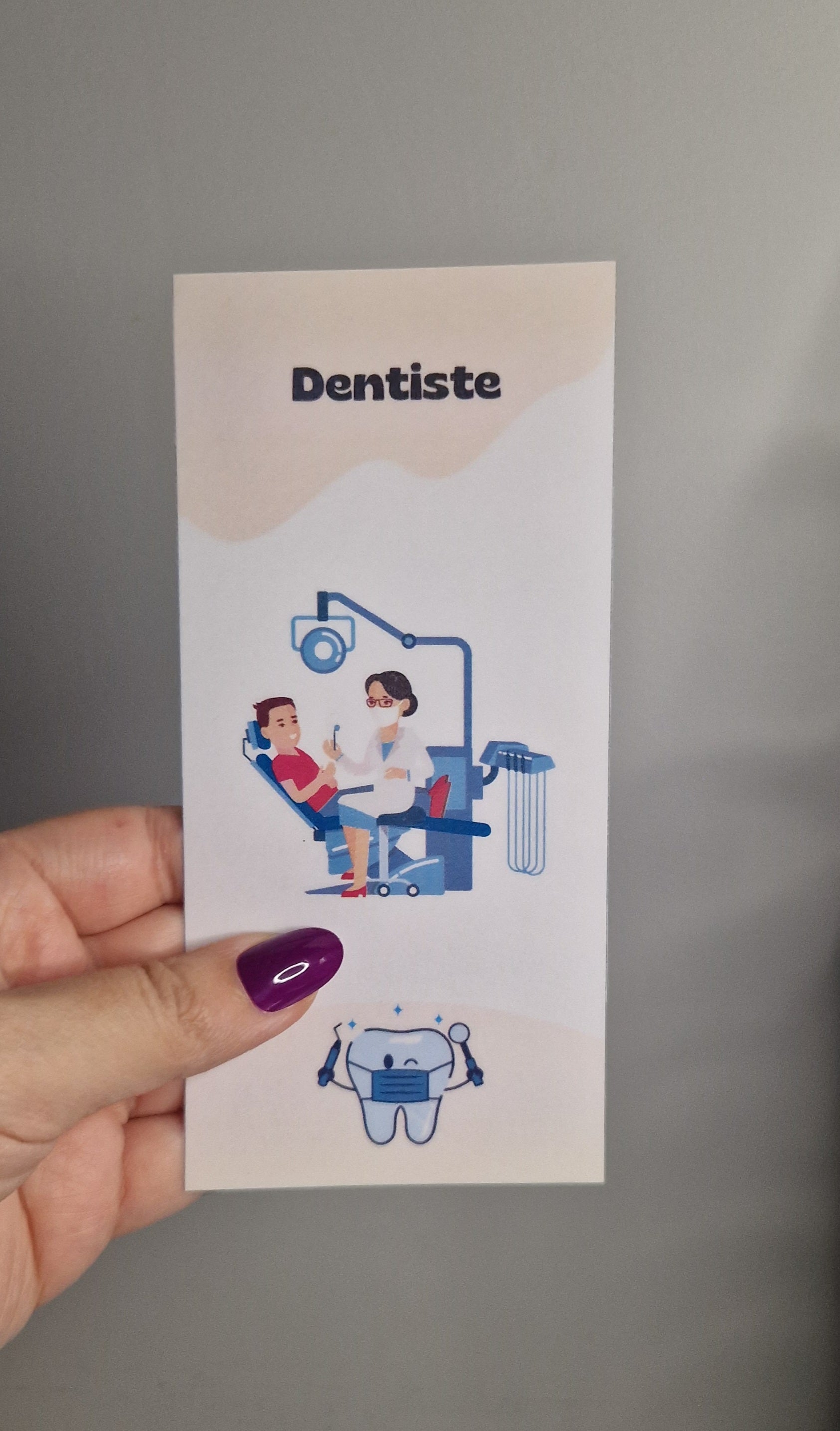 Page de garde "Dentiste"